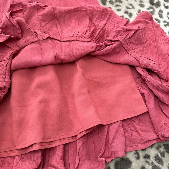 Forever 21 Sweetheart Fit & Flare Mini Dress in Rose Petal Pink Size Medium - Picture 10 of 16